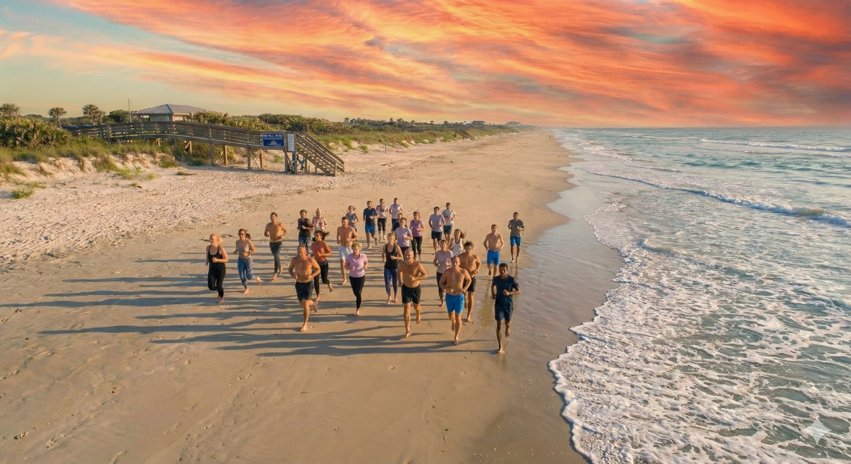 January Beach Run + Yoga